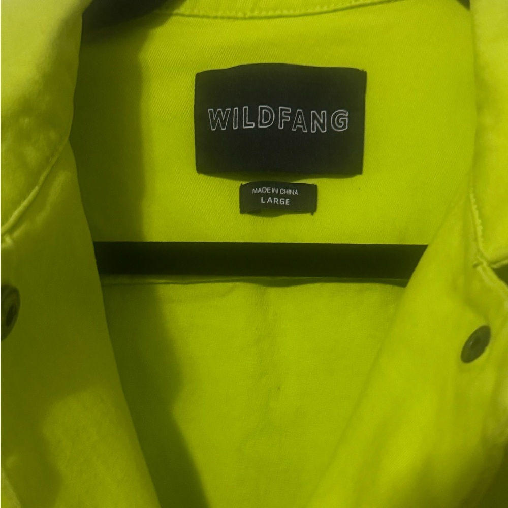 Wildfang Neon Green Sleeveless Jumpsuit - Picture 5 of 5